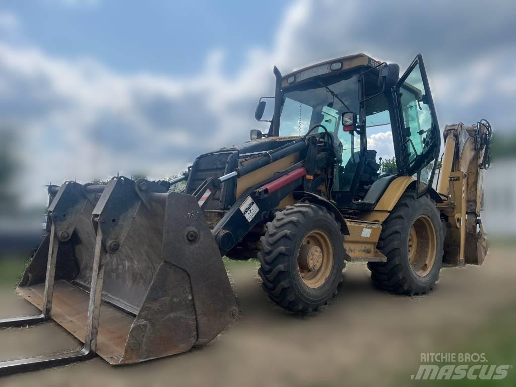 CAT 428 Экскаваторы-погрузчики