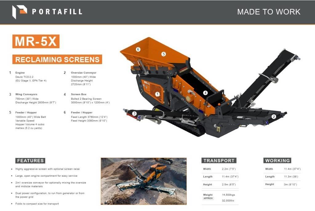 Portafill MR-5X Мобильные грохоты