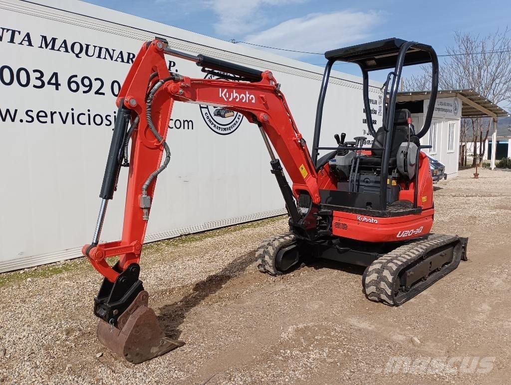 Kubota U 20-3 Мини-экскаваторы