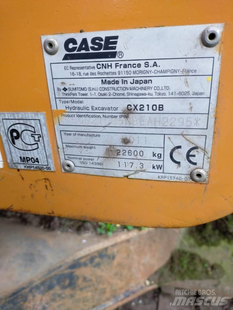 CASE 210 CX B Гусеничные экскаваторы
