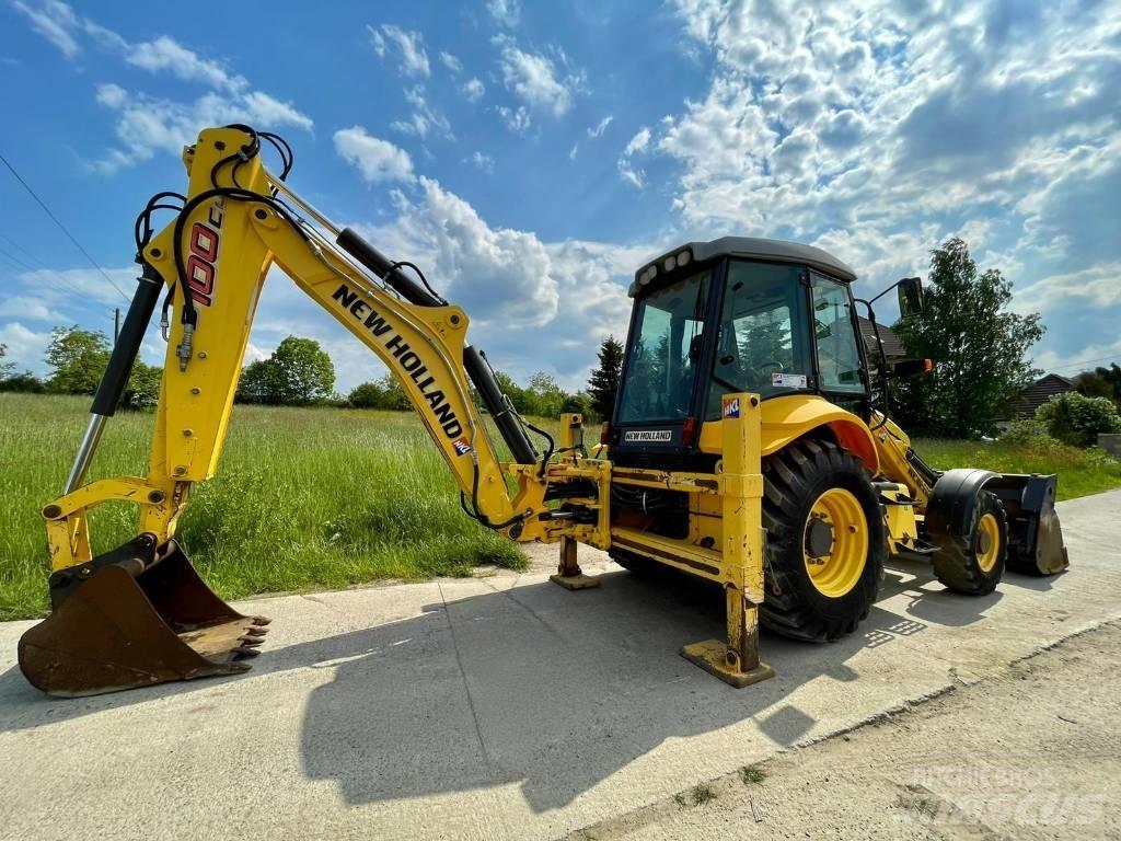 New Holland B 100 C Экскаваторы-погрузчики