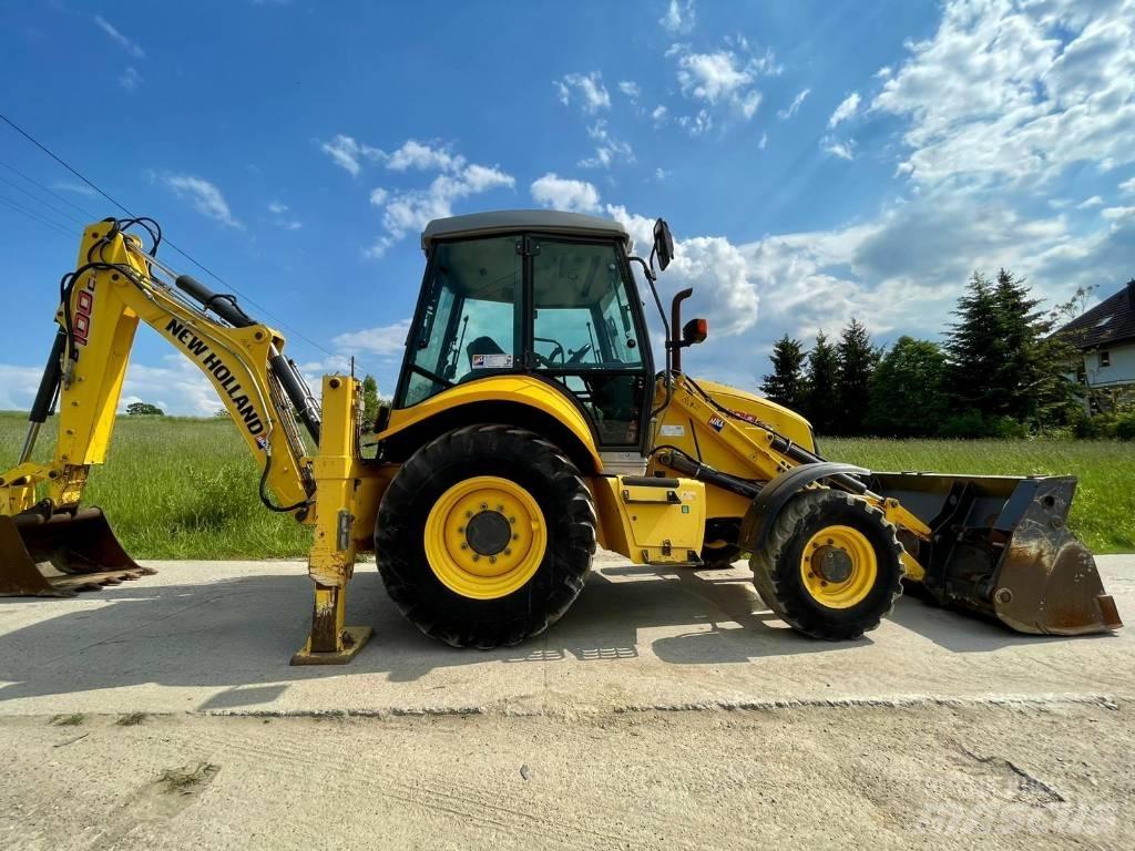New Holland B 100 C Экскаваторы-погрузчики