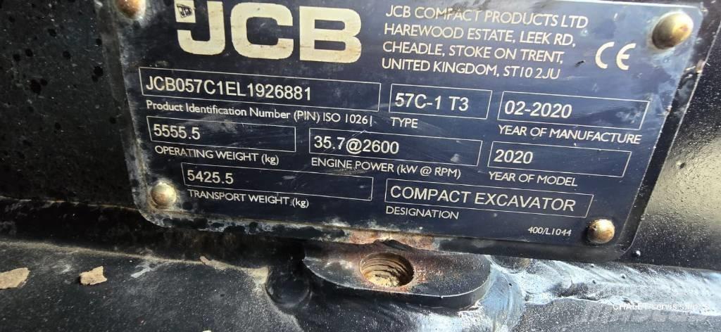 JCB 57 C-1 Мини-экскаваторы