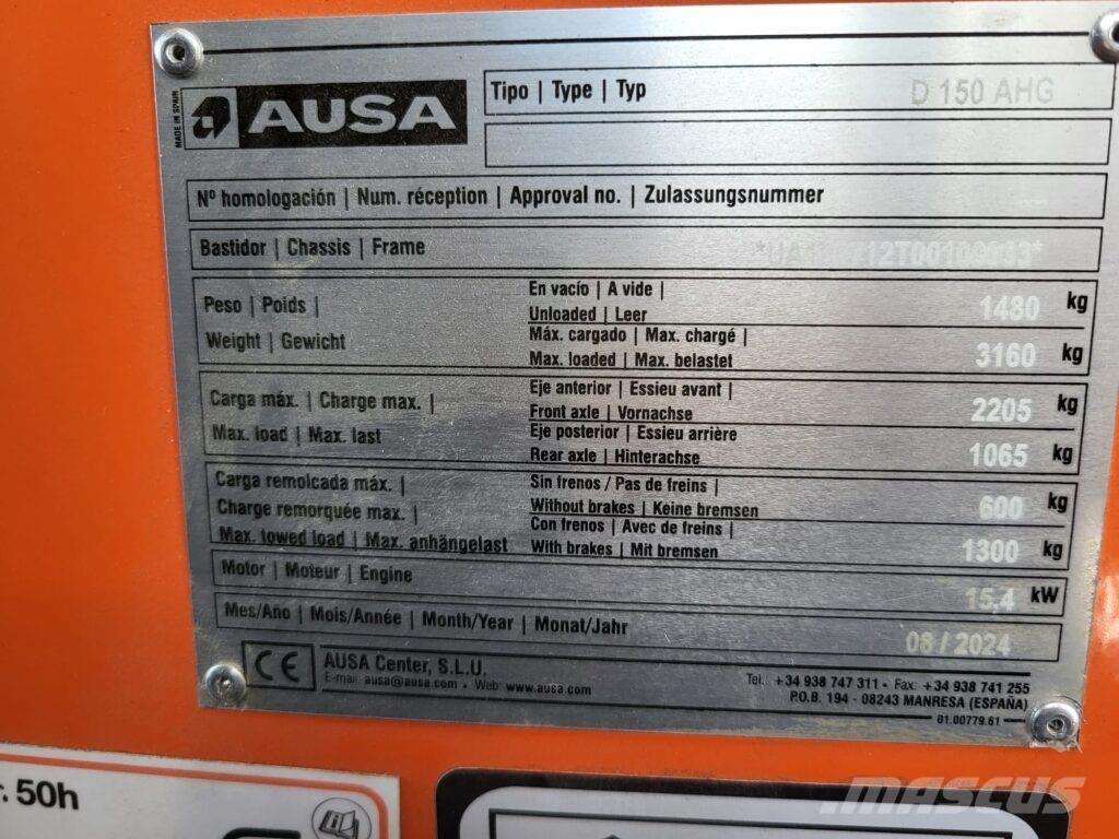 Ausa D150AHG Карьерные самосвалы