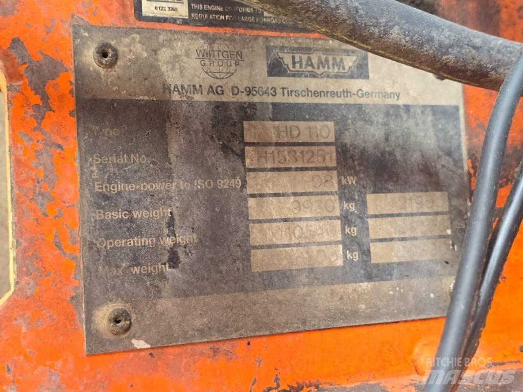 Hamm HD 110 Катки тротуарные