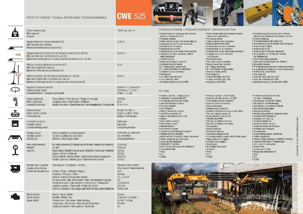 BG Lift CWE 525 Гусеничные краны