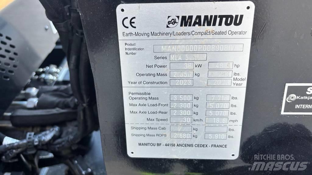 Manitou MLA 5-50 H Многофункциональные сельскохозяйственные погрузчики