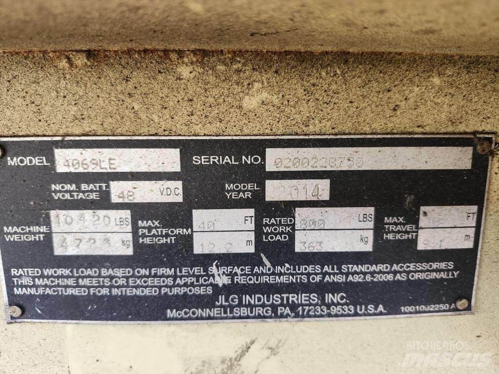 JLG 4069 LE Ножничные подъемники