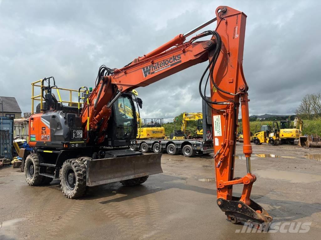Hitachi ZX 155 W-7 Малые экскаваторы 7т-12т