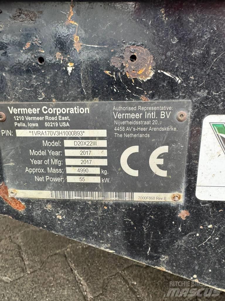 Vermeer D20x22SIII Оборудование для горизонтального бурения