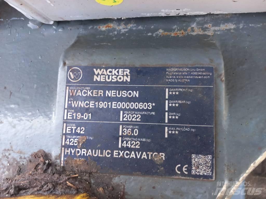 Wacker Neuson ET42 Гусеничные экскаваторы