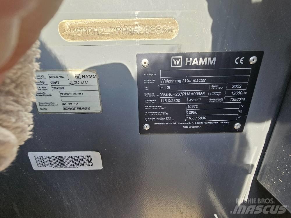 Hamm H13 i Грунтовые катки