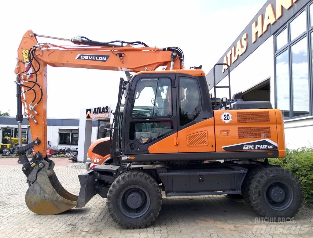 Doosan DX140W-7 Колёсные экскаваторы