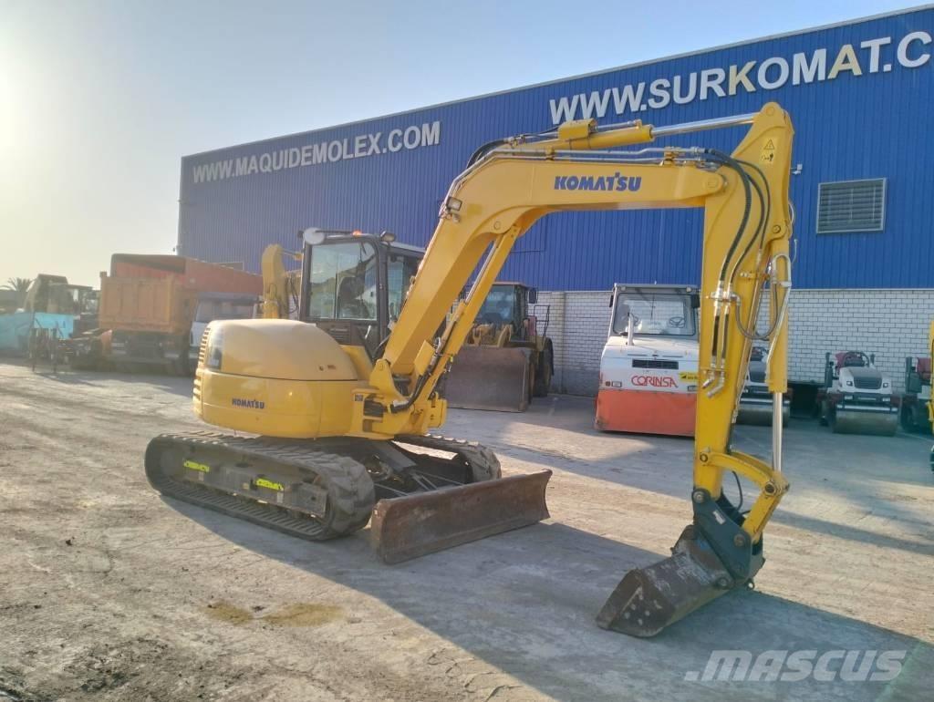 Komatsu PC 80 MR-5EO Малые экскаваторы 7т-12т
