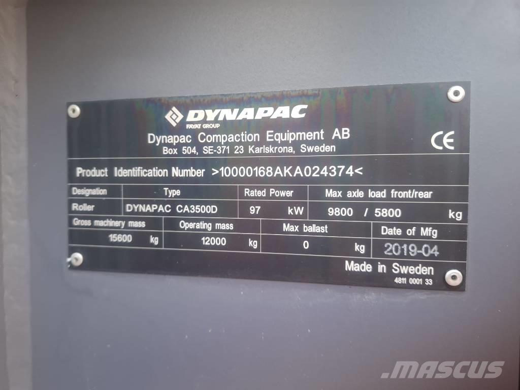 Dynapac CA 3500 D Грунтовые катки