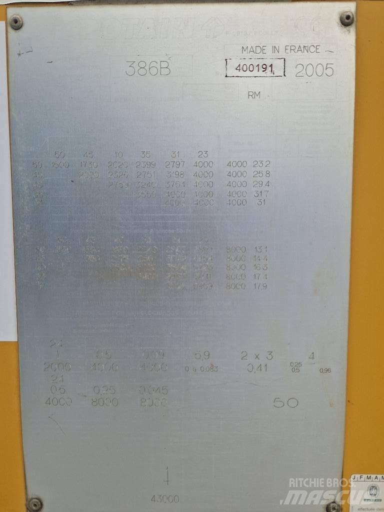 Potain 386B Монтажный кран
