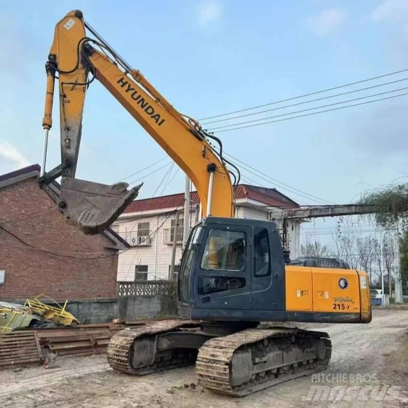 Hyundai Robex 215-7 Гусеничные экскаваторы
