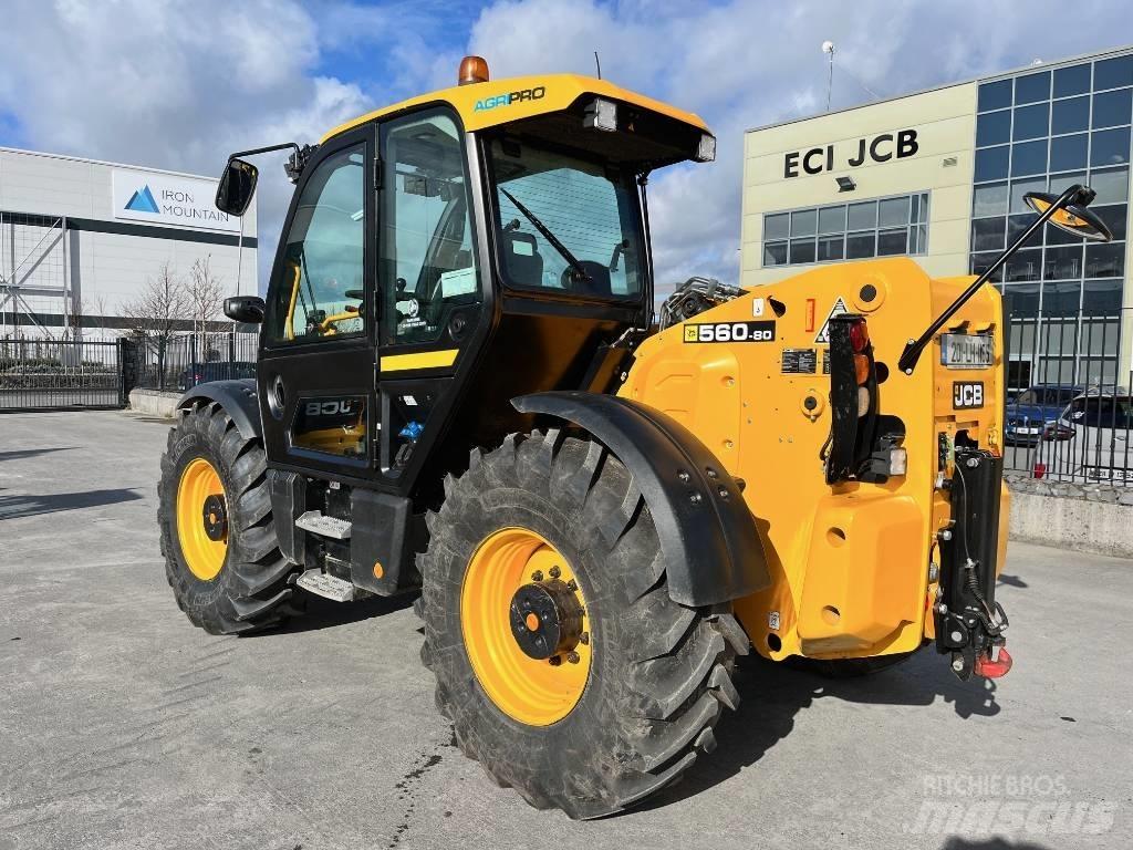 JCB 560-80 AGRI PRO Телескопические погрузчики