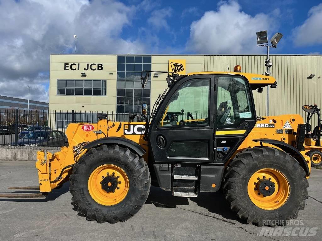JCB 560-80 AGRI PRO Телескопические погрузчики