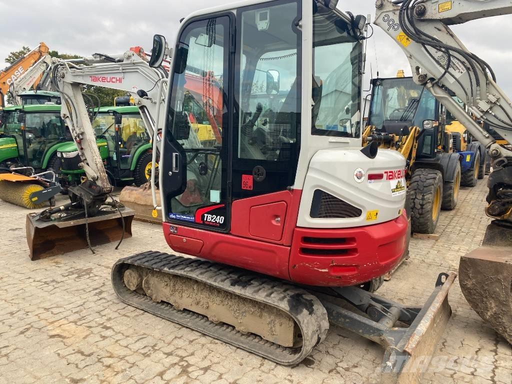 Takeuchi TB 240 Мини-экскаваторы