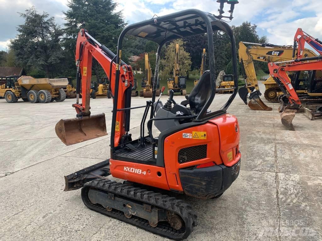 Kubota KX 018-4 Мини-экскаваторы