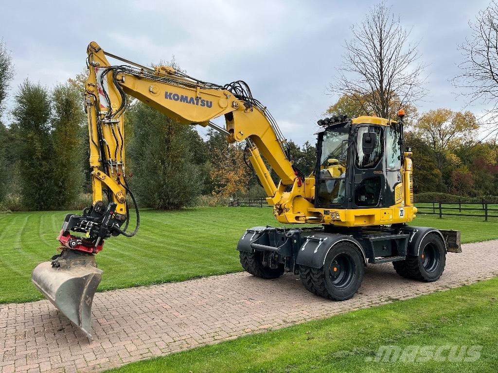 Komatsu PW 118 Колёсные экскаваторы