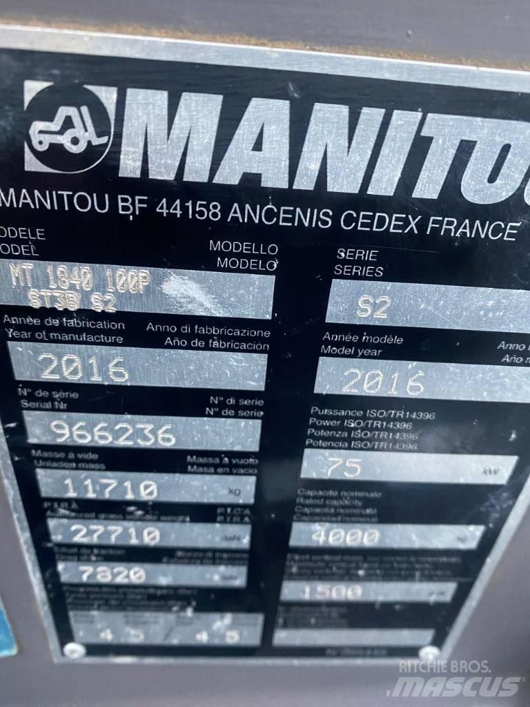 Manitou MT 1840 Телескопические погрузчики