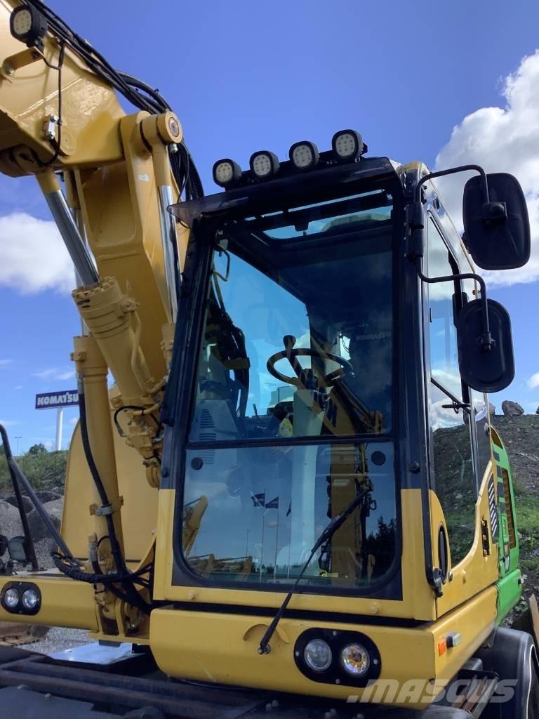 Komatsu PW148-10 Колёсные экскаваторы