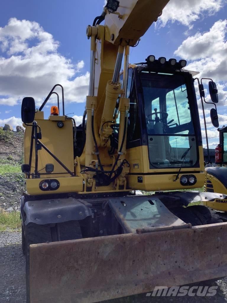 Komatsu PW148-10 Колёсные экскаваторы