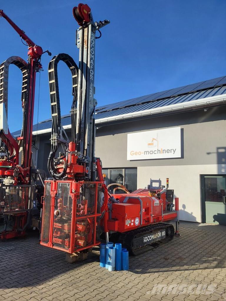  Socomafor 100 T Гусеничные буровые установки