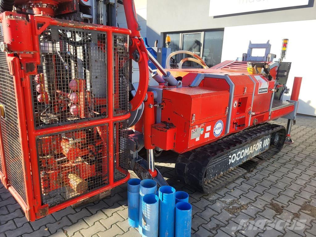  Socomafor 100 T Гусеничные буровые установки