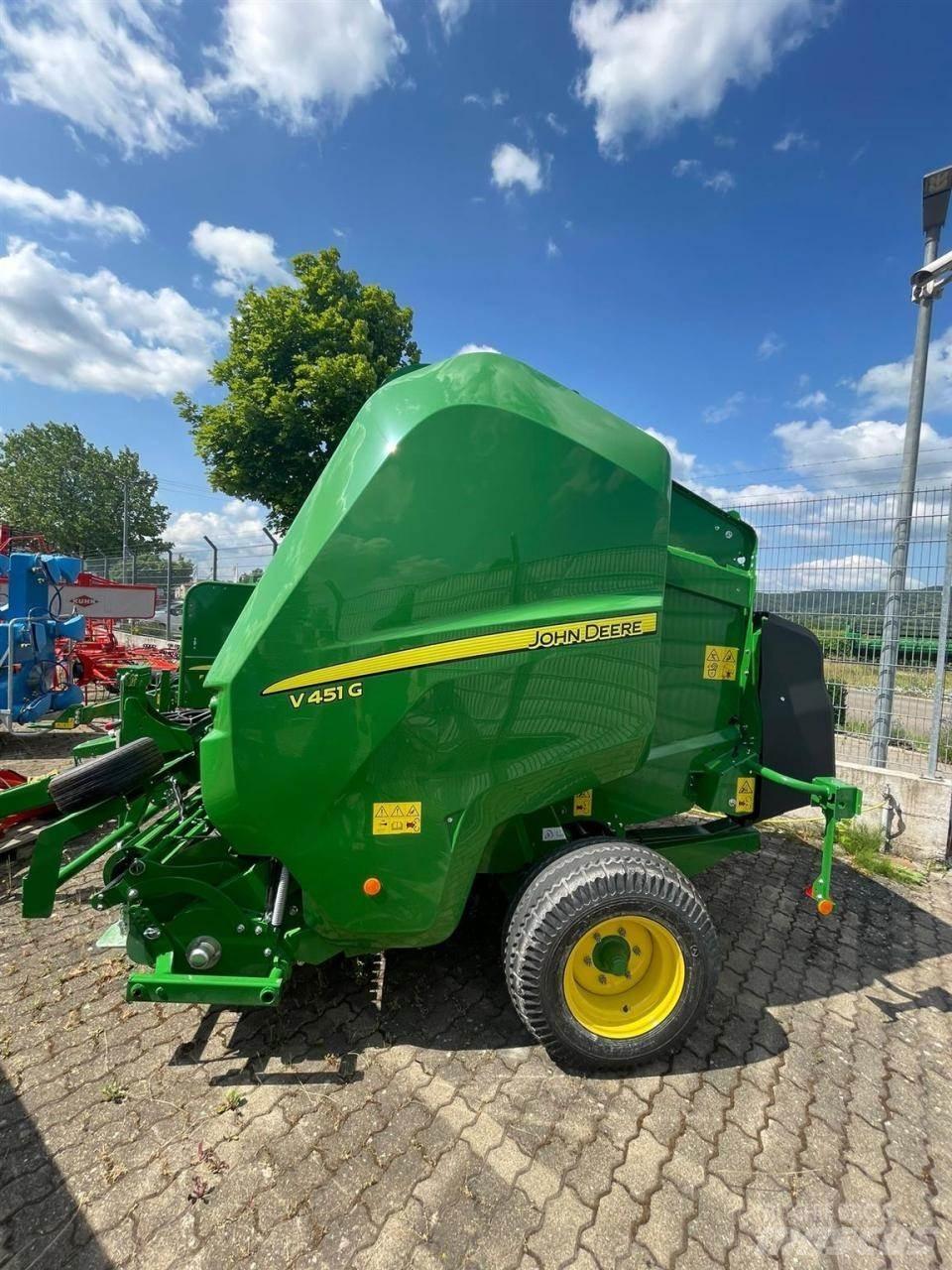John Deere V451G Рулонные пресс-подборщики