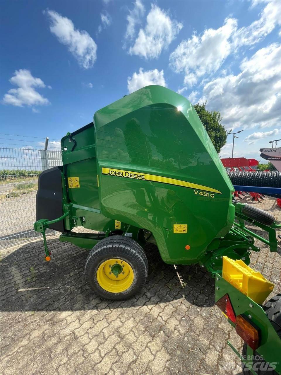 John Deere V451G Рулонные пресс-подборщики