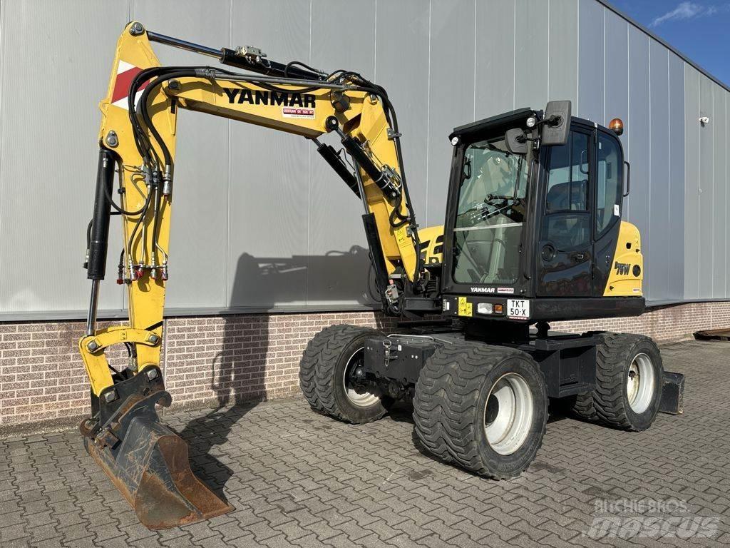Yanmar B75W Колёсные экскаваторы