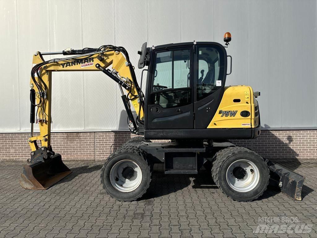 Yanmar B75W Колёсные экскаваторы