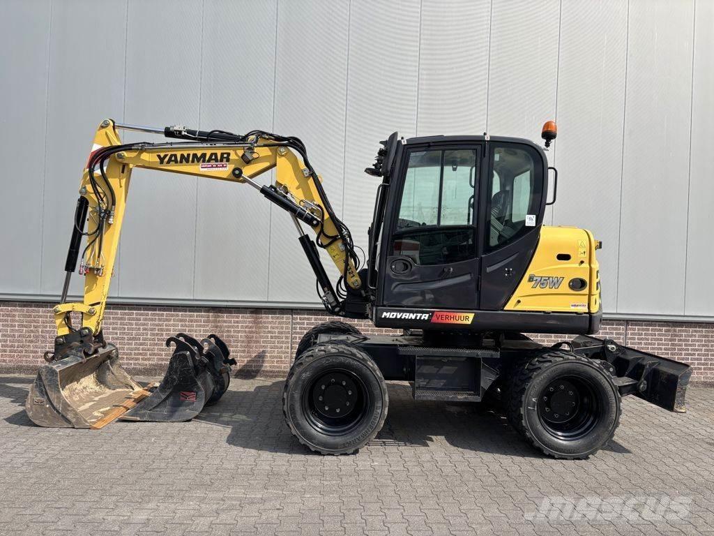 Yanmar B75W Колёсные экскаваторы