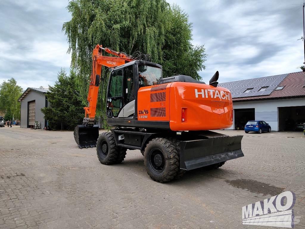 Hitachi ZX 140 W-5 Колёсные экскаваторы