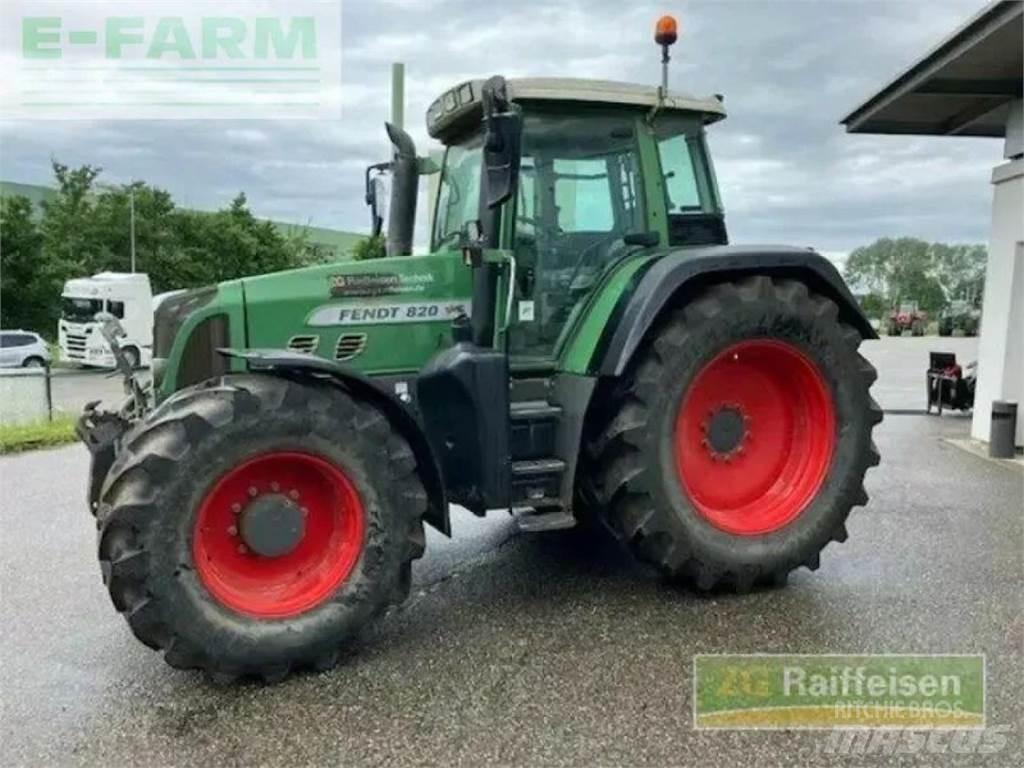 Fendt 820 vario Трактора