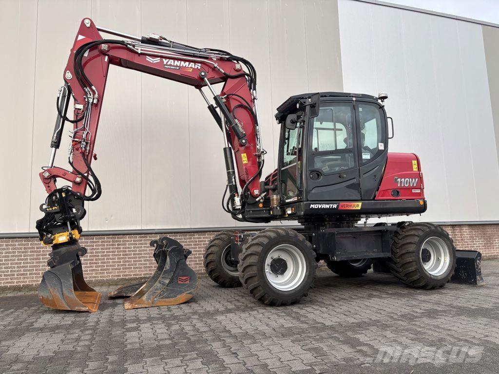 Yanmar YAN B110W Колёсные экскаваторы