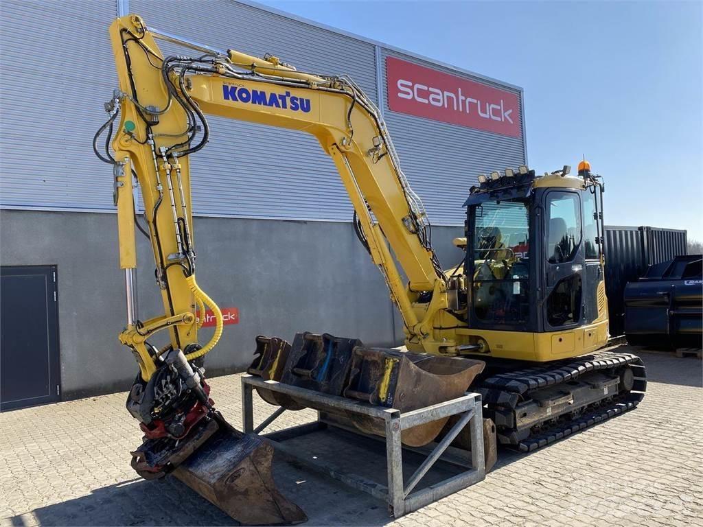 Komatsu PC88MR-10 Колёсные экскаваторы