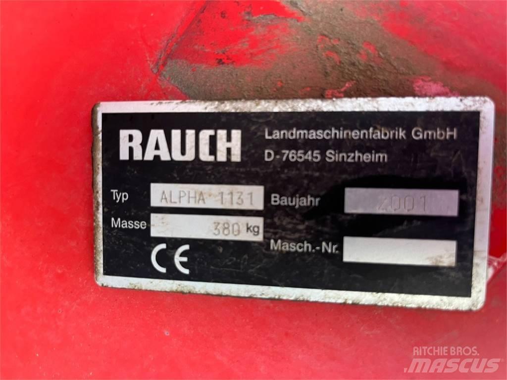 Rauch Alpha 1131 Разбрасыватели минеральных удобрений