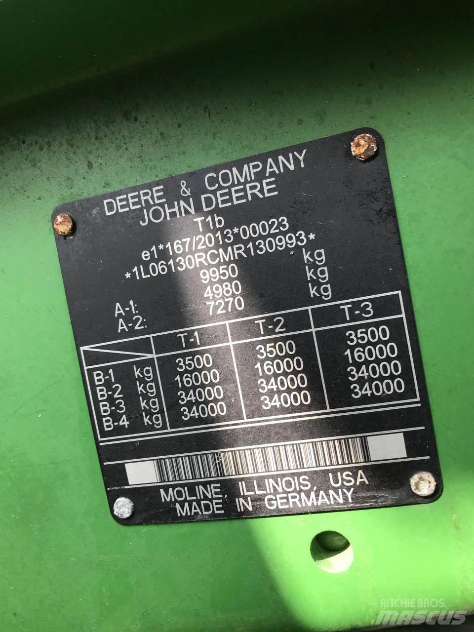 John Deere 6130R Трактора