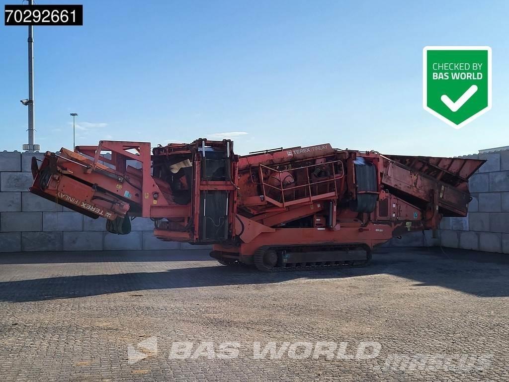 Terex Finlay 883 T Мобильные грохоты