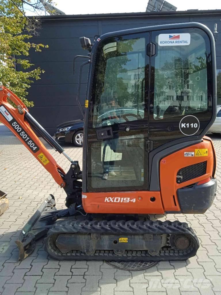 Kubota KX 019-4 Мини-экскаваторы