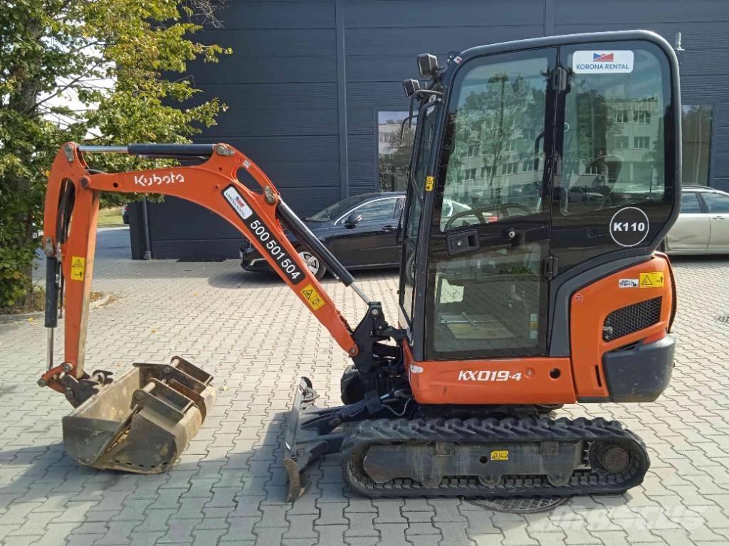 Kubota KX 019-4 Мини-экскаваторы