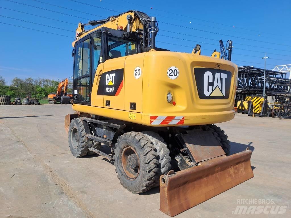 CAT M314F Колёсные экскаваторы