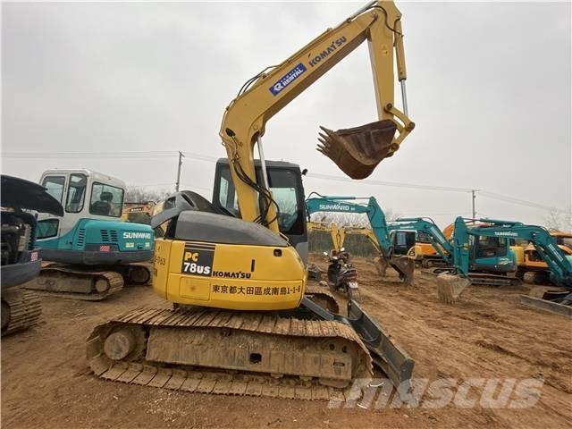 Komatsu pc78 Гусеничные экскаваторы