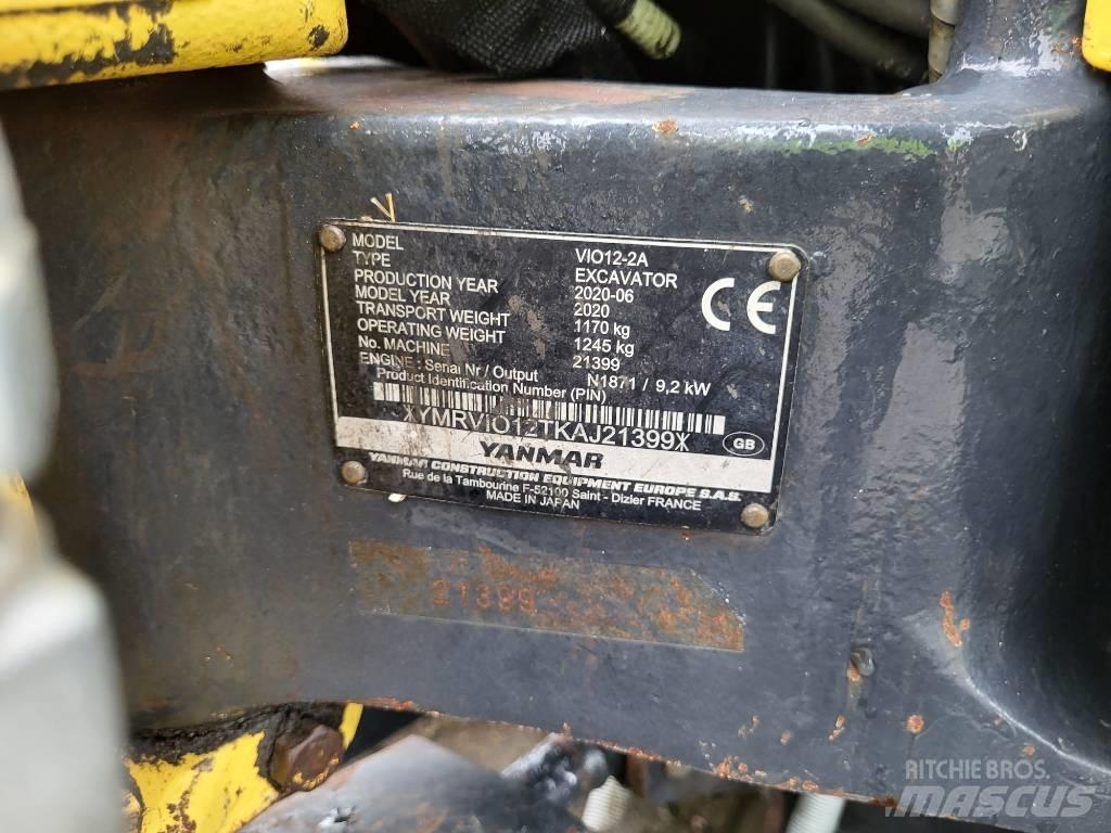 Yanmar VIO12 Мини-экскаваторы