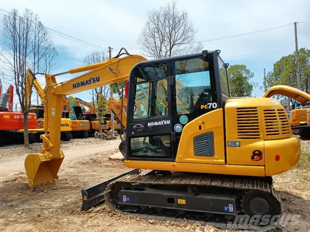 Komatsu PC 70 Малые экскаваторы 7т-12т
