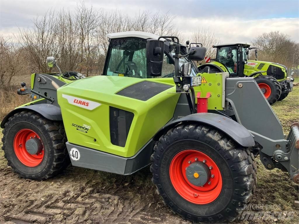 CLAAS SCORPION 756 Телескопические погрузчики